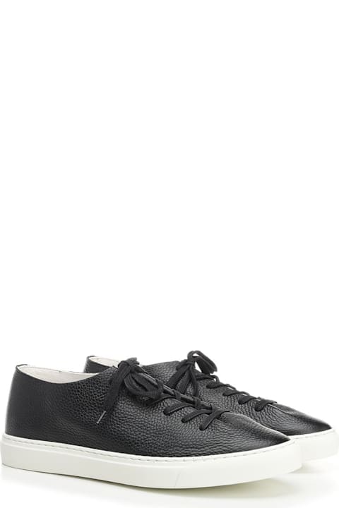 Officine Creative Sneakers for Men Officine Creative "leggera" Sneaker In Black Leather