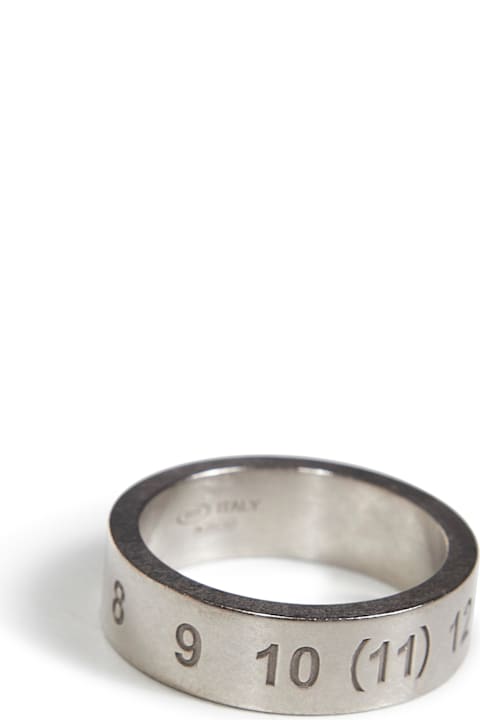 Maison Margiela خواتم لـ القسم الرجالي Maison Margiela Numeric Logo Ring