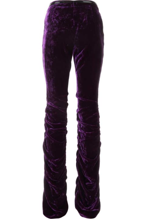 Gucci Sale for Women Gucci Purple Velvet Pant