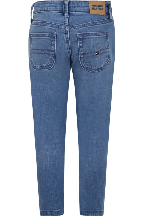 ボーイズ Tommy Hilfigerのボトムス Tommy Hilfiger Denim Jeans For Boy With Logo