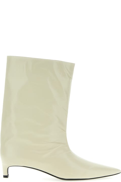 Fashion for Women Jil Sander Leather Ankle Boots