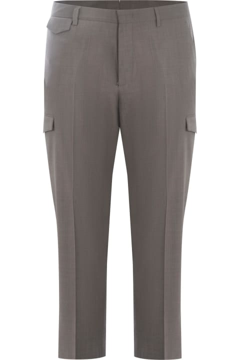 Pants for Men Briglia 1949 Trousers Briglia "havana" In Fresh Wool