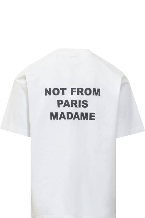 Drôle de Monsieur Topwear for Men Drôle de Monsieur Le Slogan T-shirt