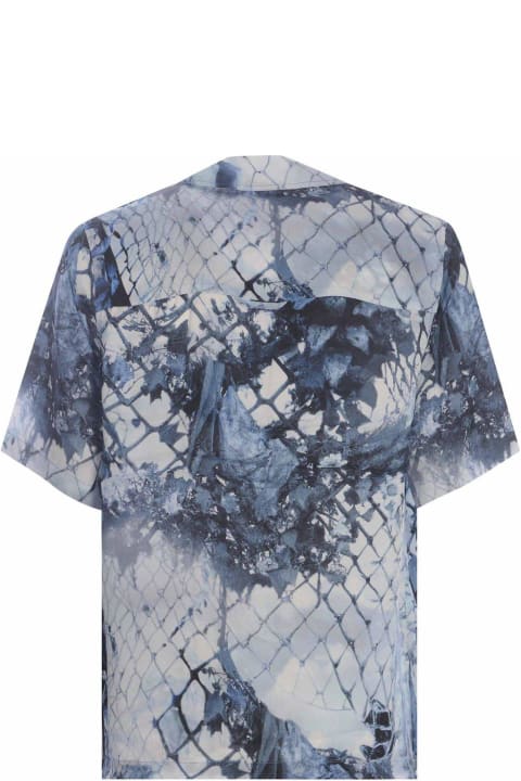 ウィメンズ新着アイテム Diesel S-bristol Abstract Printed Bowling Shirt