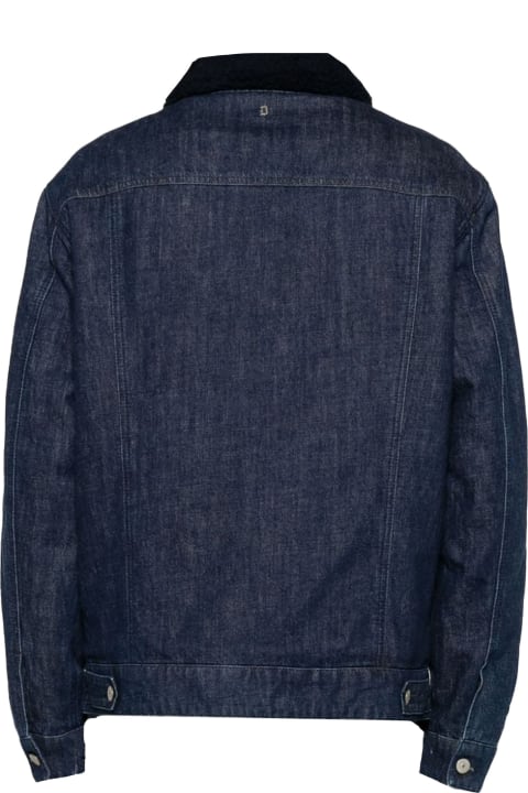 メンズ Dondupのコート＆ジャケット Dondup Blue Cotton Denim Jacket