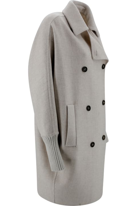 Coats & Jackets for Women Brunello Cucinelli Double-breasted Coat