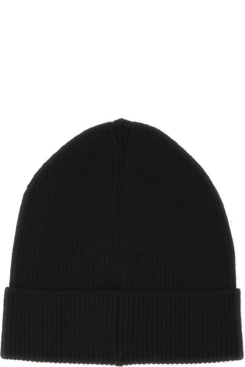 メンズ Pradaのデジタルアクセサリー Prada Black Cashmere Beanie Hat