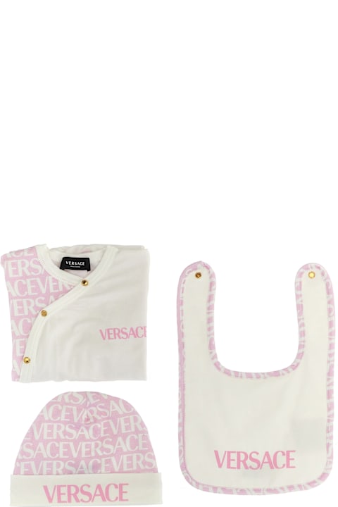 Sale for Kids Versace Logo Baby Set