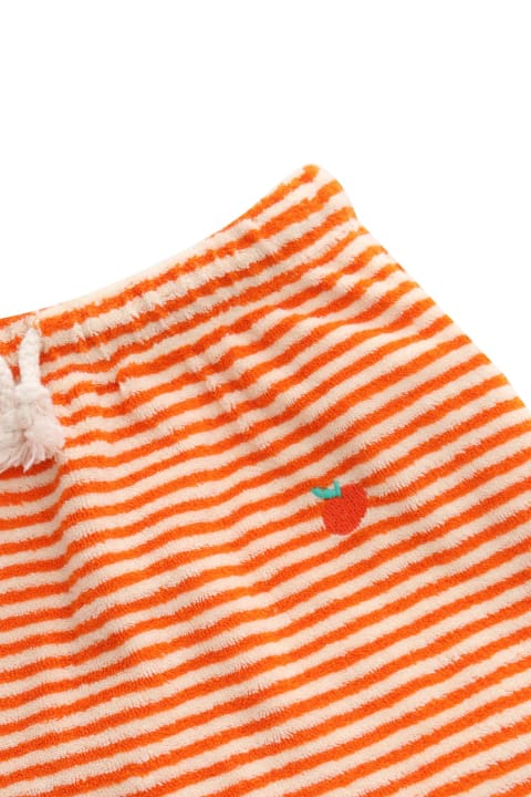 Fashion for Baby Boys Bobo Choses Pantaloni Arancioni Da Neonato