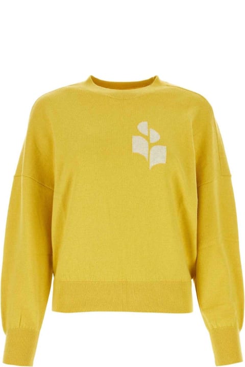Fleeces & Tracksuits for Women Marant Étoile Logo Intarsia Knitted Jumper