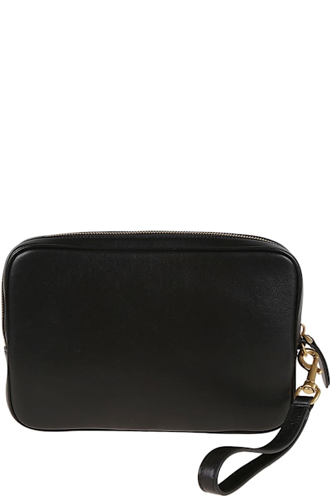 Homeware Valentino Garavani Pouch | Viva Superstar | Nappa Vintage/nappa R./antique Gold