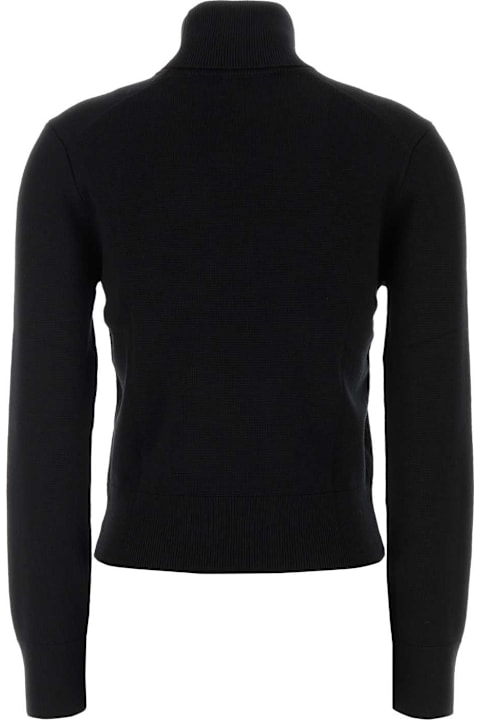 Ami Alexandre Mattiussi for Kids Ami Alexandre Mattiussi Black Wool Sweater