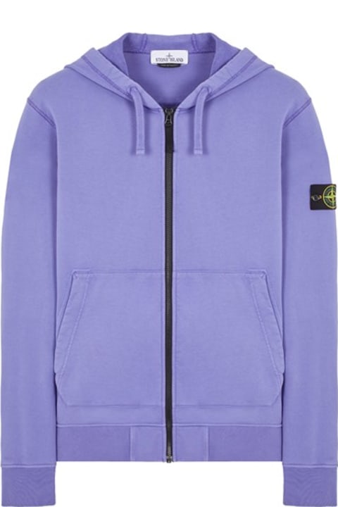 Fleeces & Tracksuits for Men Stone Island Zipped Hoodie