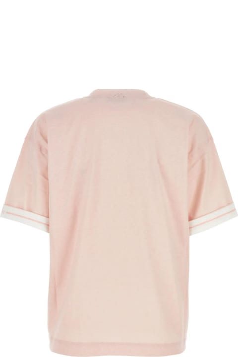 Pink Cotton Oversize T-shirt