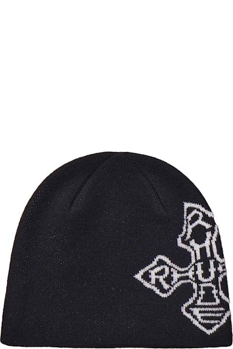 Rhude Hats for Men Rhude Beanie With Contrasting Color Decoration