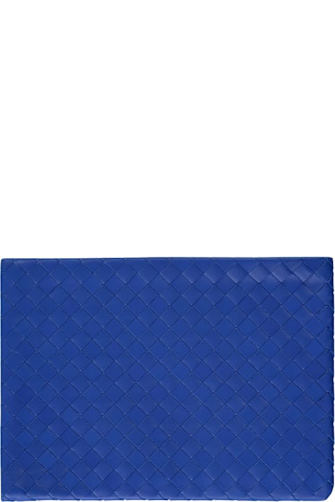 Bottega Veneta Sale for Men Bottega Veneta 15 Intrecciato Flat Pouch