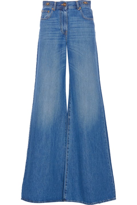 Jeans for Women Versace Flared Medusa '95 Denim Pants