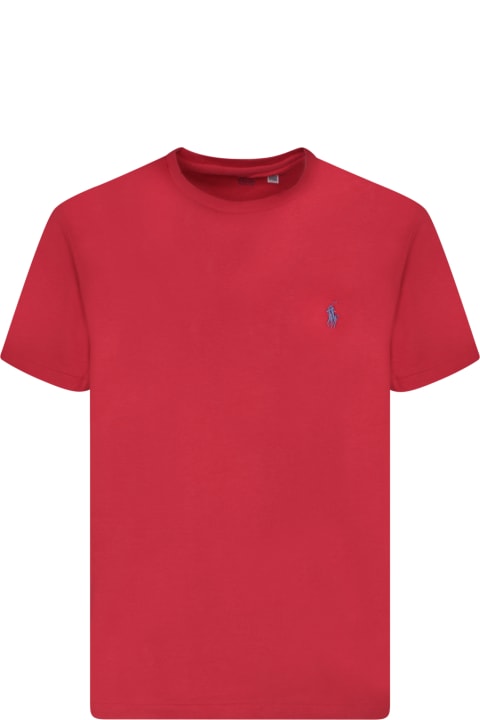 Fashion for Men Polo Ralph Lauren Polo Ralph Lauren Red Slim Fit T-shirt
