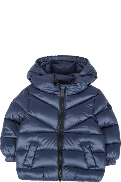 أدوات منزلية Colmar Blue Down Jacket For Baby Boy With Logo