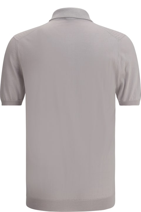 Kiton for Men Kiton Ribbed Polo Shirt