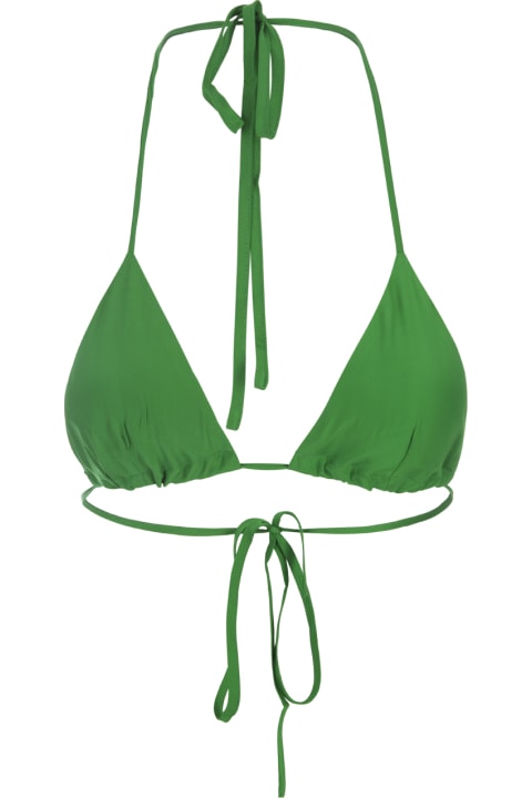 Parosh Swimwear for Women Parosh Green Sofia Bralette Top