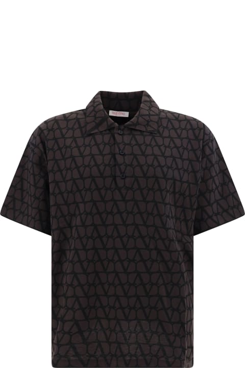 ウィメンズ Valentinoのシャツ Valentino Toile Iconographe Polo Shirt