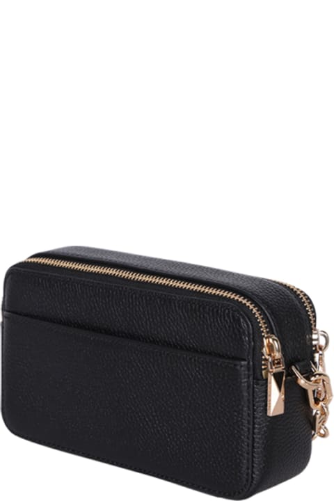 Fashion for Women Michael Kors Michael Kors Small Black Camera Bag With Shoulder Strap