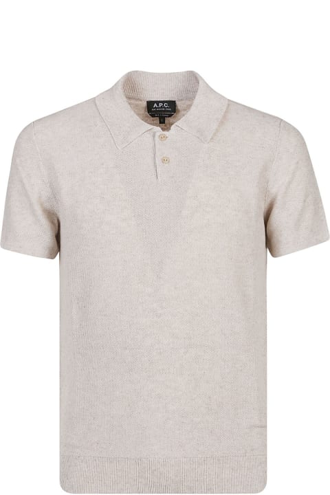 Topwear for Men A.P.C. Jay Short Sleeve Polo Shirt
