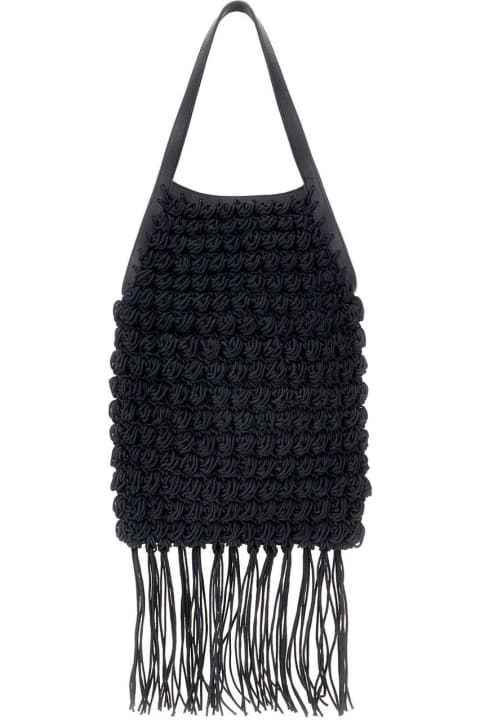 J.W. Anderson for Women J.W. Anderson Popcorn Knit Top Handle Bag