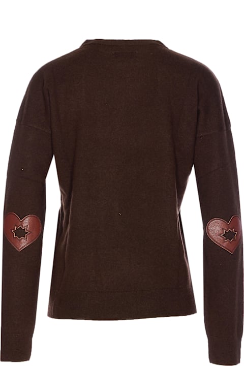 Zadig & Voltaire for Men Zadig & Voltaire Cici Ws Patch Heart Sweater