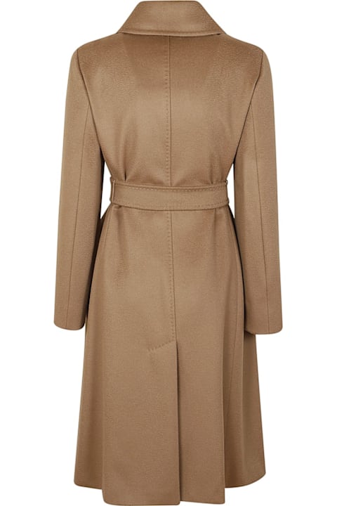 أدوات منزلية Max Mara Studio Belted Long-sleeved Coat