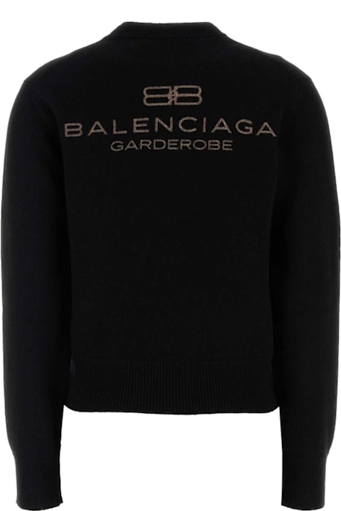 Homeware Balenciaga Black Wool Sweater