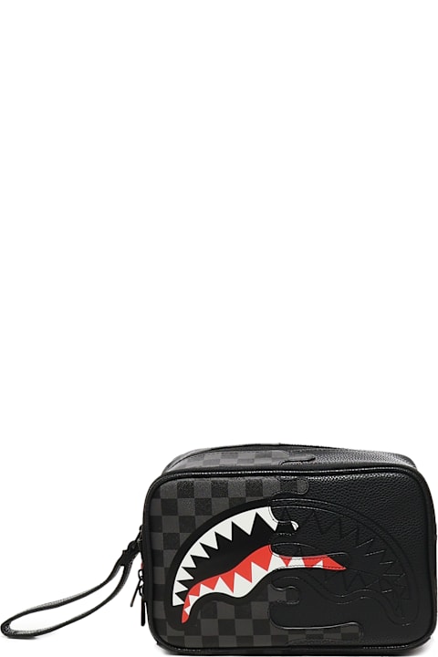 Sprayground Bags for Women Sprayground Shark Toiletry Pouch