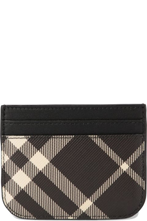 Burberry Wallets for Women Burberry Vintage-check Printed Curved Corners Cardholder