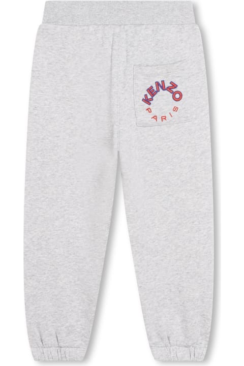 Kenzo Kids Bottoms for Boys Kenzo Kids Sports Trousers With Application
