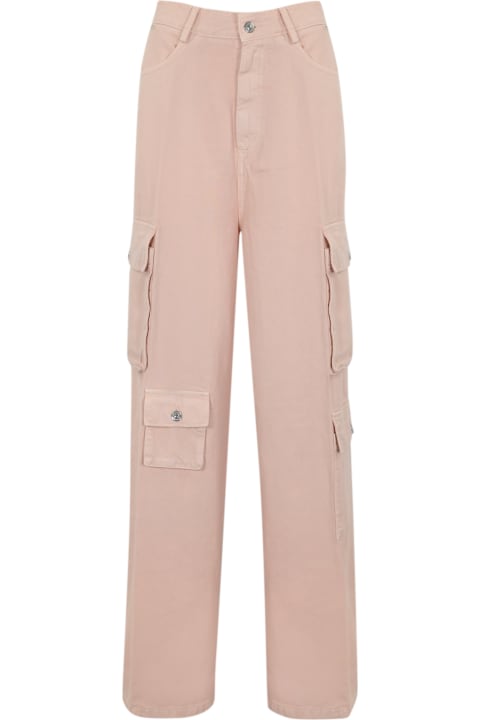Pants & Shorts for Women Roy Rogers Pink Cargo Jeans