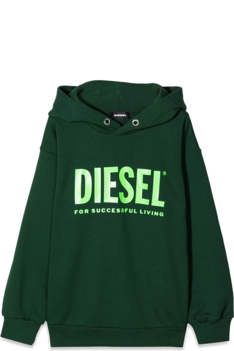 أدوات منزلية Diesel Logo Over Felpa