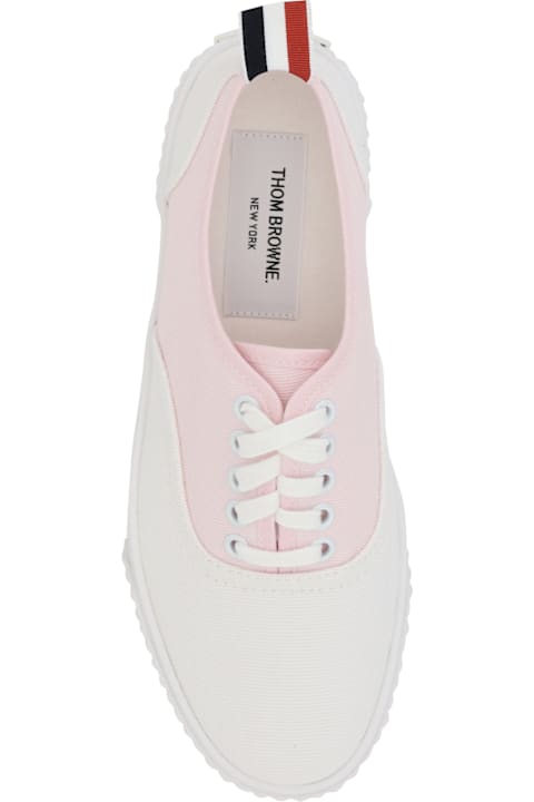 スニーカー THOM BROWNE Women Sneakers FFH292A00003 THOM BROWNE DONNA Bl THOM BROWNE | Leather Low Top Sneakers | Men | Lane Crawford