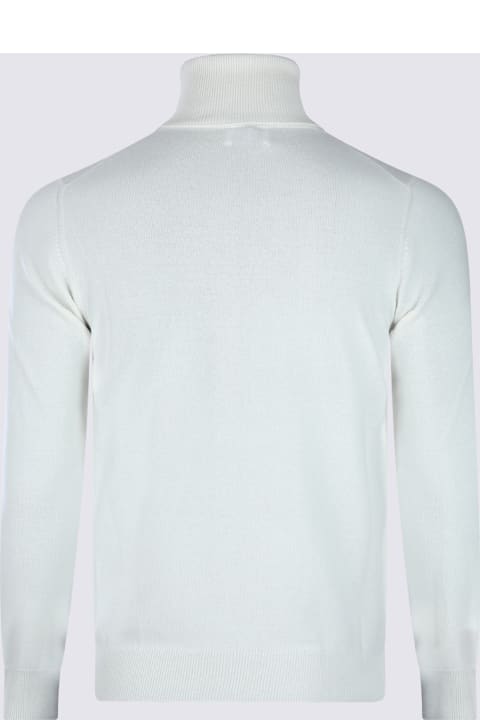 Malo for Kids Malo White Cashmere Knitwear