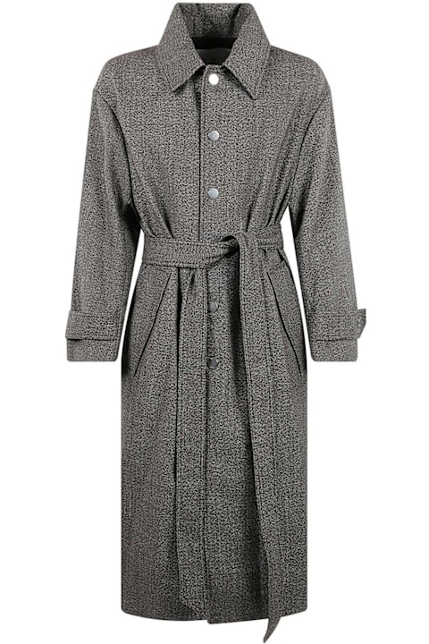Homeware Ami Alexandre Mattiussi Paris Long-sleeved Belted Coat