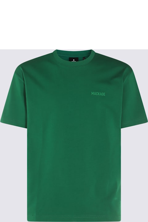 Mackage for Women Mackage Dark Green Cotton T-shirt