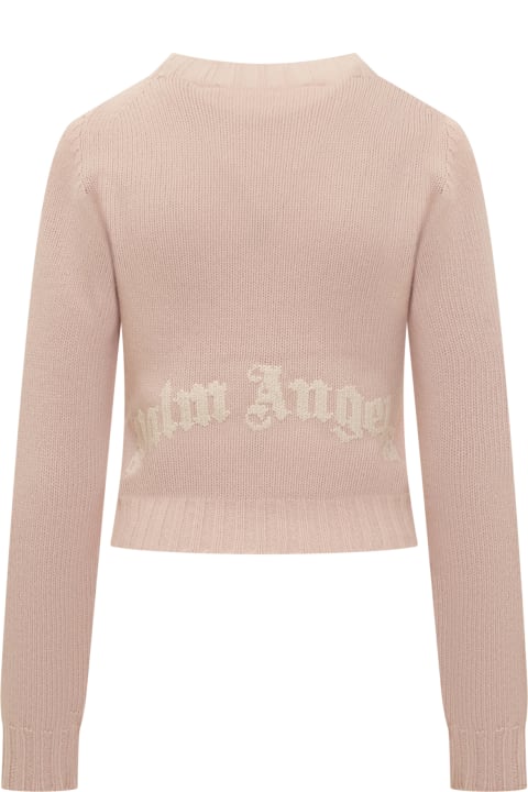 Palm Angels Sweaters for Women Palm Angels Sweater With Logo On The Back
