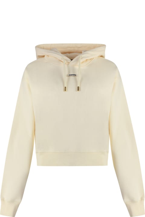 Jacquemus Clothing for Women Jacquemus Gros Grain Cotton Hoodie