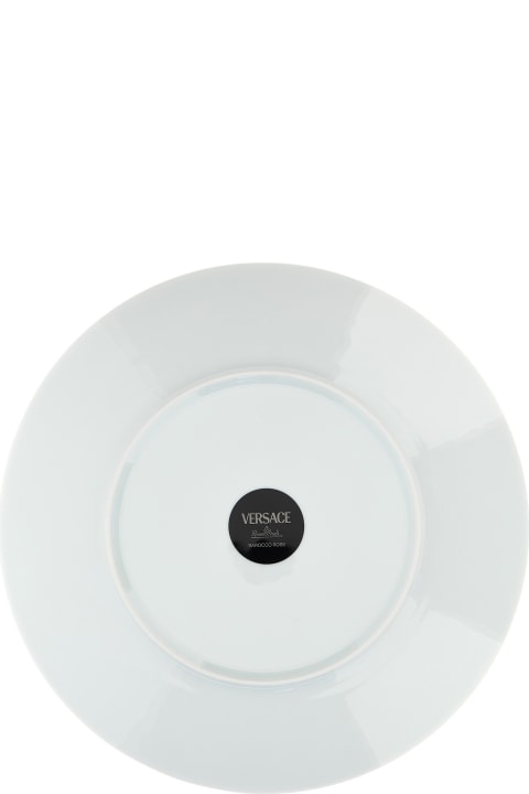 Versace Tableware Versace 'barocco Rose' Placeholder Plate