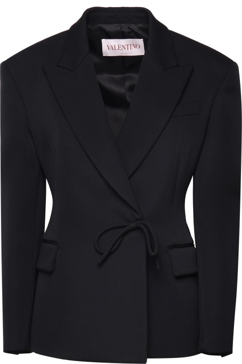 Homeware Valentino Garavani Black Wool Blazer