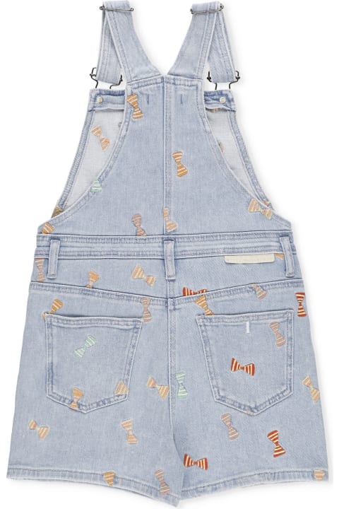 Fashion for Kids Stella McCartney Denim Dungarees With Embroidery