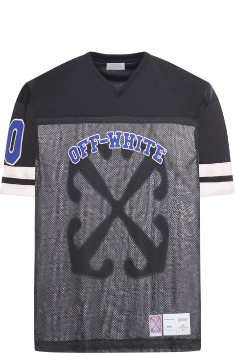 Topwear for Men Off-White Off Football Mesh S/s Tee