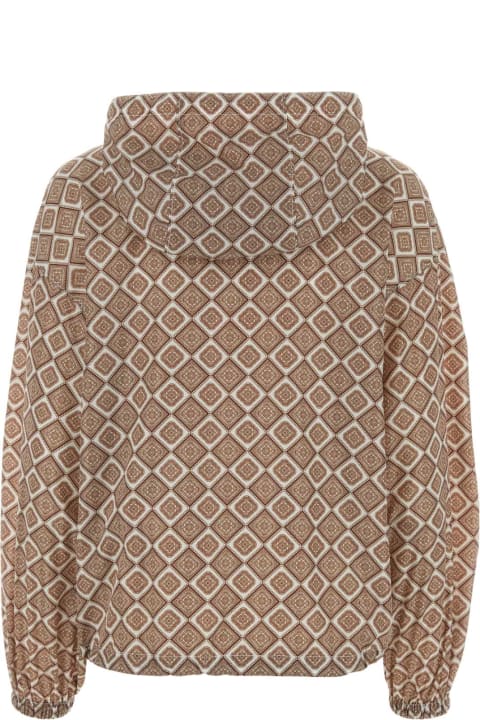 Prada Coats & Jackets for Women Prada Printed Nylon Windbreaker