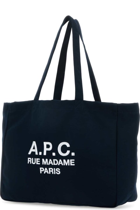 A.P.C. Totes for Women A.P.C. Denim Diane Shopping Bag