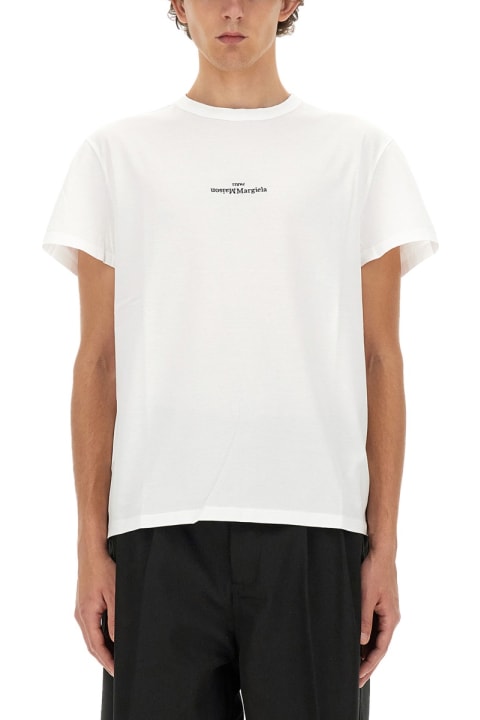 أدوات منزلية Maison Margiela Distorted Logo T-shirt